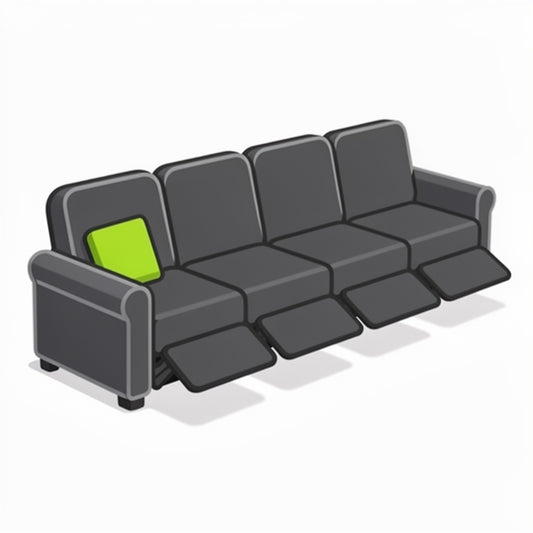 Reclining Sofa (4 Seater)
