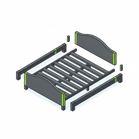 Double / King & Queen Bed(pre dismantled)