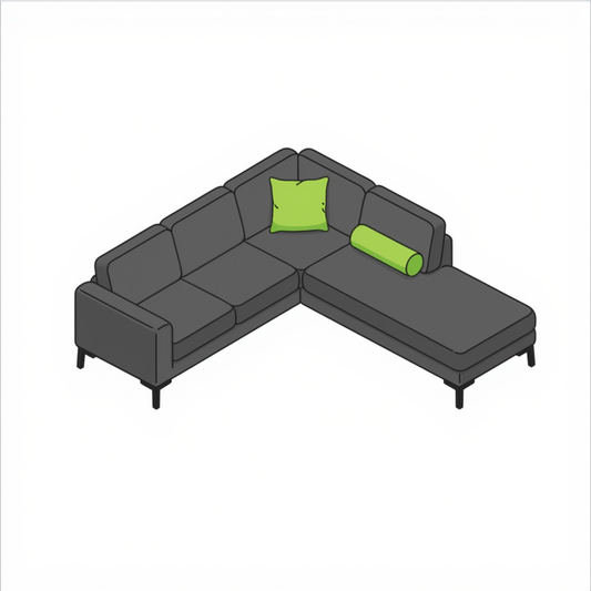 L Shaped Sofa (Large)