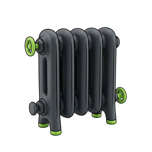 Small Cast Iron Radiator (up to 700 x 700mm & 50kg)