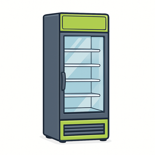Commercial Fridge (60cm x 180cm h) Max 100KG