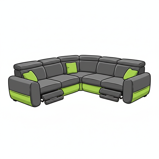 Reclining Corner Sofa