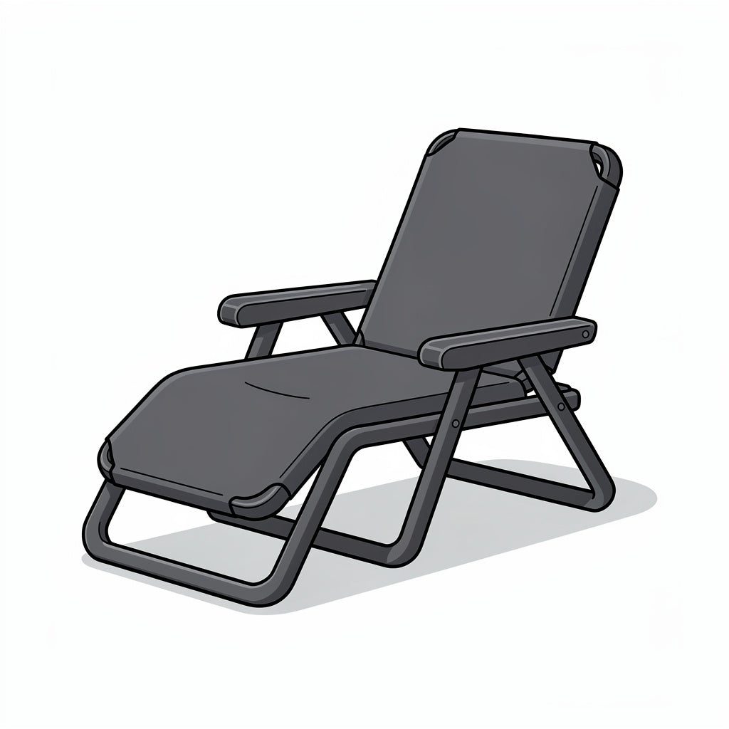 Folding Recliner Sunlounger