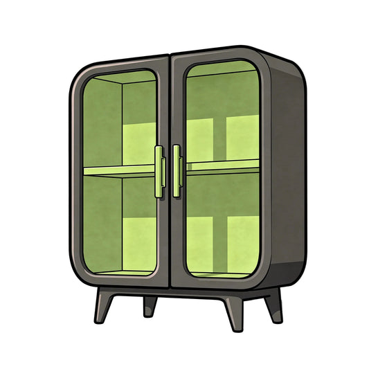 Glass Front Cabinet