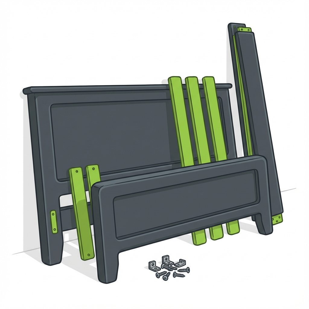 Superking Bed Frame (pre dismantled)