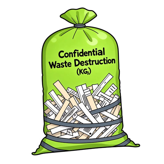 Confidential Waste Destruction Bagged